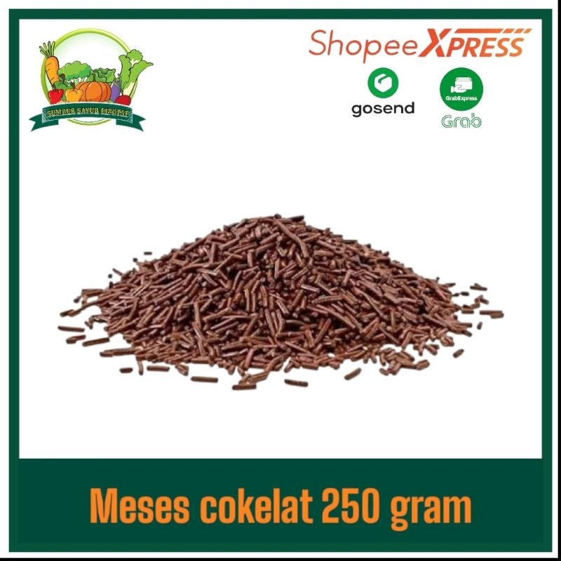 

meses cokelat 250 gram - KIRIM INSTAN