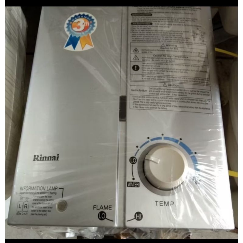 Water Heater LPG RINNAI REU 68ET made Japan