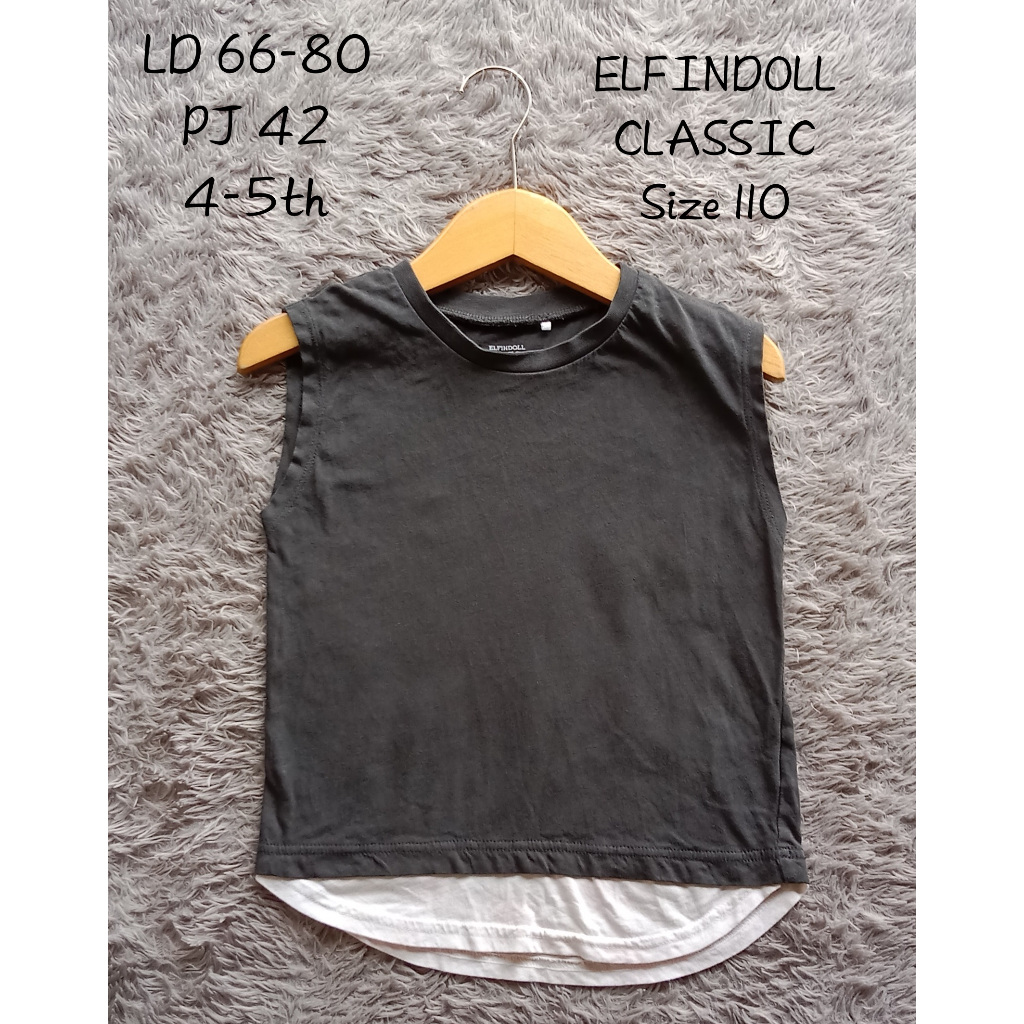 Kaos kutung anak 4-5th -ELFINDOLL-CLASSIC-