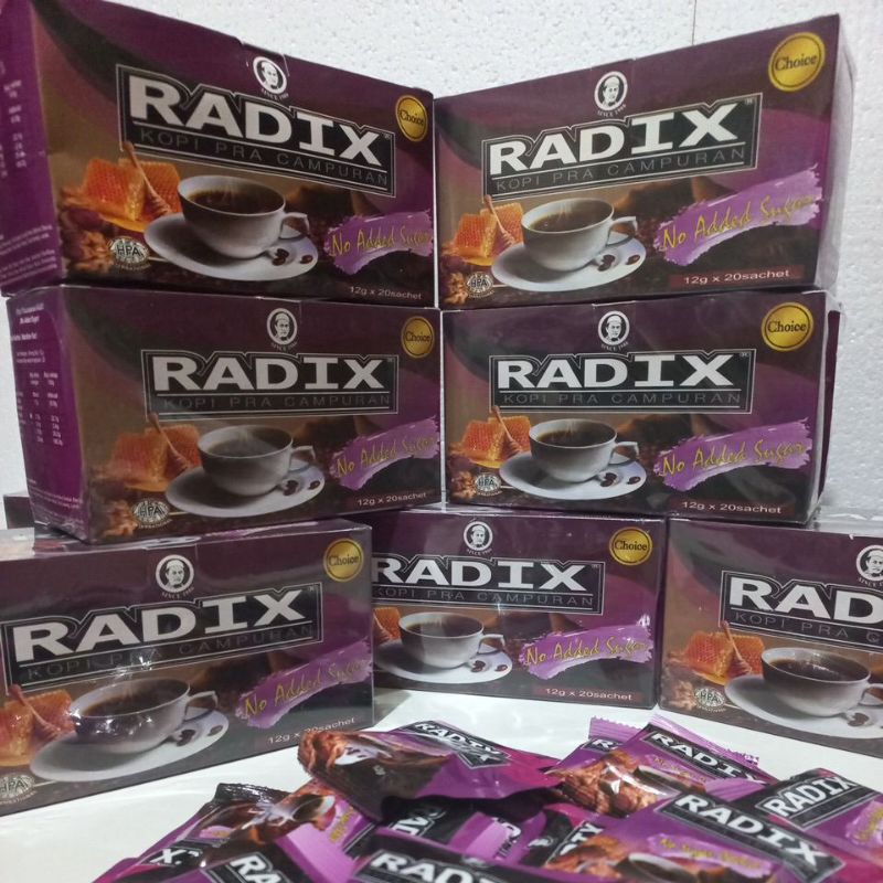 

Radix Kunyit Hitam Tanpa Gula Radix Choice
