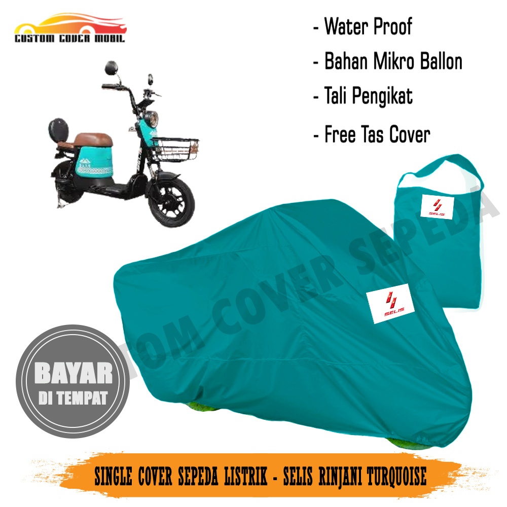 Cover Sepeda Listrik Selis Rinjani Indoor Triplum