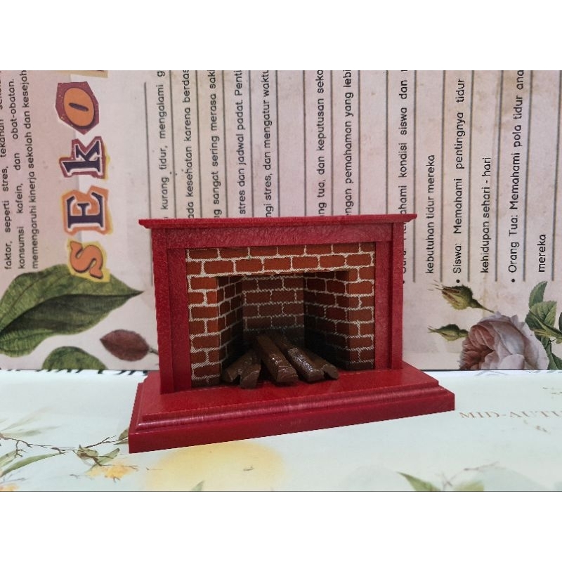 Sylvanian Families Vintage - Fireplace Flower (Ultra Rare)