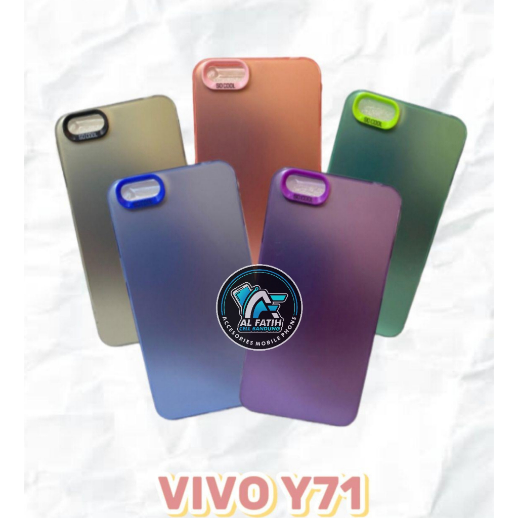 Softcase Case IMD Macaron Matte Vivo 1724 Y71