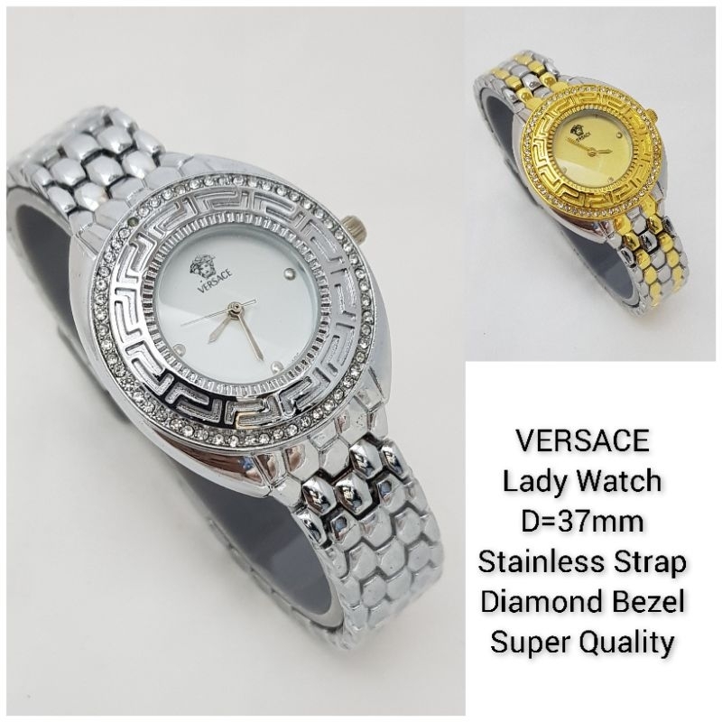 Jam Tangan Wanita Fashion Watch Versace Permata High Quality