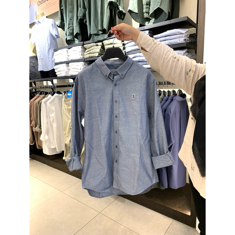 GIORDANO KEMEJA Classic,Lion Man - jastip kemeja man