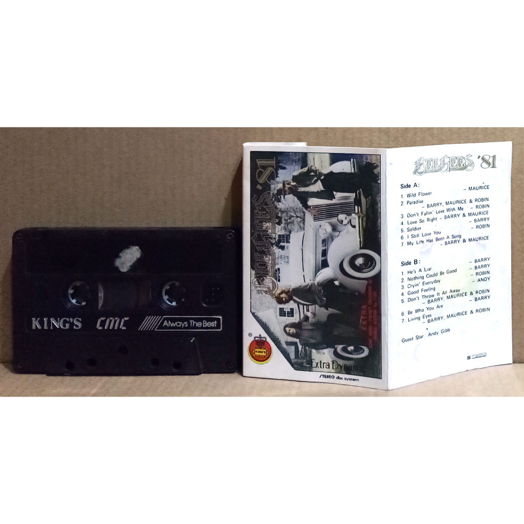 BEE GEES - BEE GEES 81 - Kaset