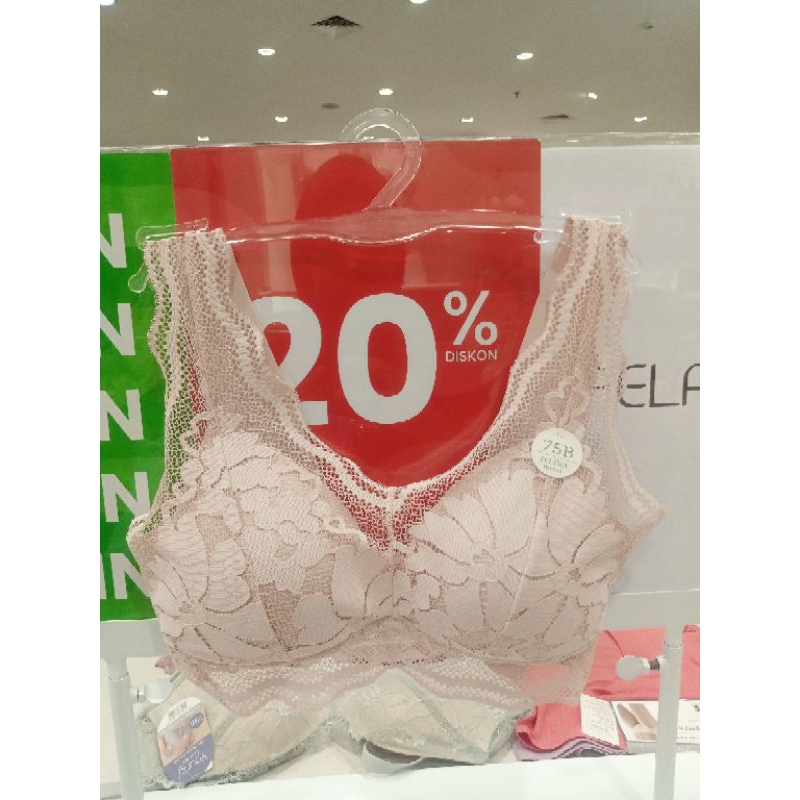 FELANCY BRA SEAMLES RENDA-RENDA 34B-38B