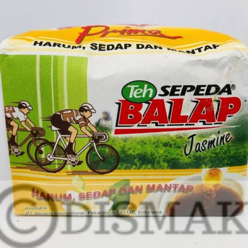 

TEH SEPEDA BALAP HARUM DAN SEDAP 40G (ISI 10 PCS)