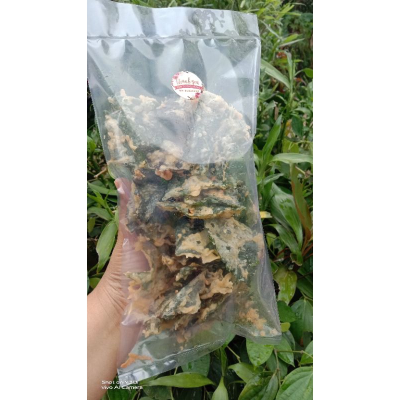 

kripik daun ubi