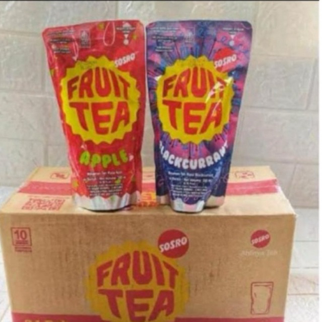 

fruit tea 1 karton isi 24