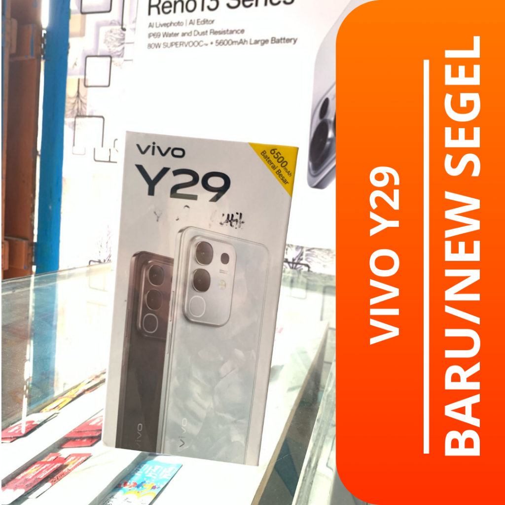 HP BARU VIVO Y29 8/128GB / VIVO Y29 HP BARU / HP BARU NEW SEGEL NO REPACK