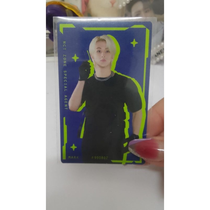 Photocard official Mark NCT Zone tin case