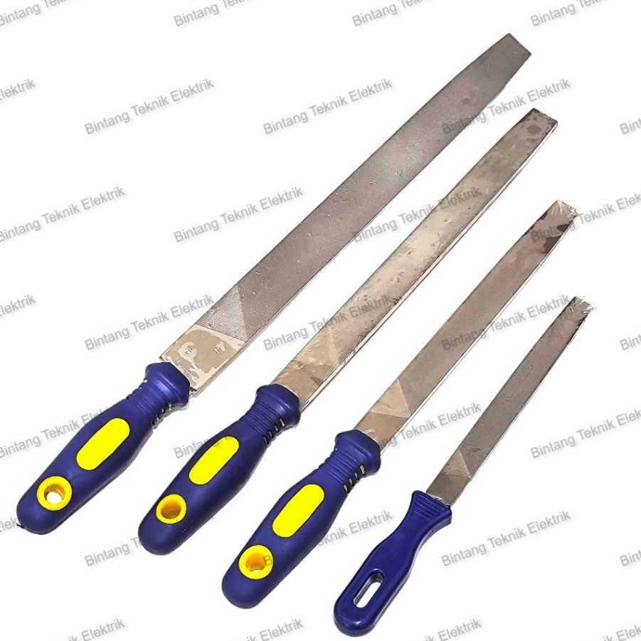 Kikir Besi Flat Model Datar Kikir Plat Besar