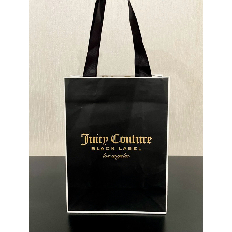 Paper bag Juicy Couture Original (Hitam)