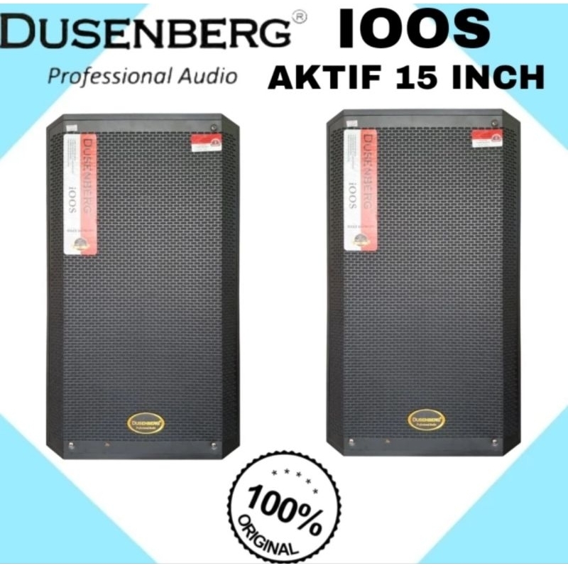 SPEAKER  AKTIF BLUETOOTH KARAOKE SMART TV YOUTUBE DUSENBERG  15 INCH IOOS 15 SPEAKER KARAOKE INDOOR 