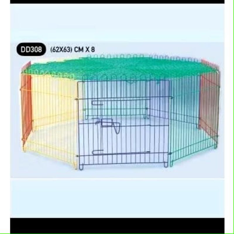 Kandang Pagar Boom DD 308 / Kandang Pagar Kucing Anjing Kelinci