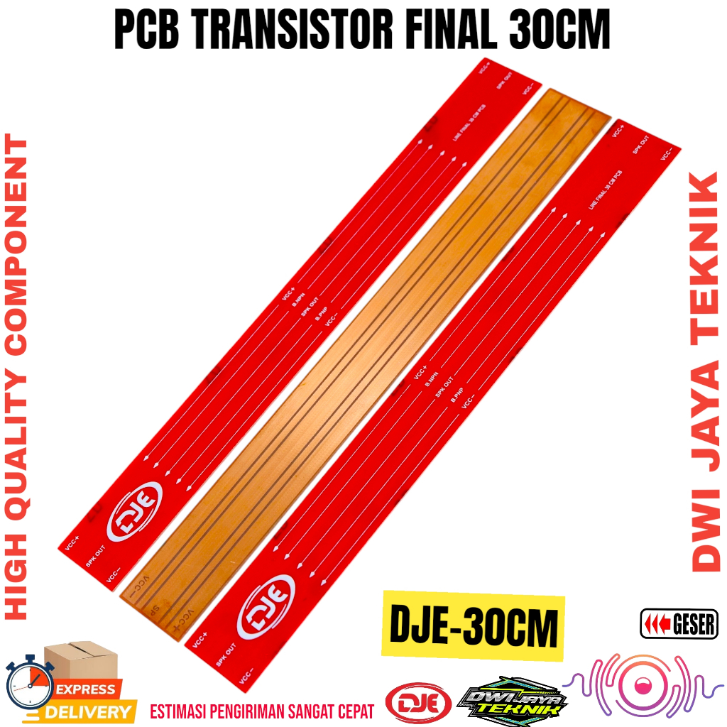 PCB TRANSISTOR 30CM Pcb transistor TR 30 cm pcb tr 30cm DJE