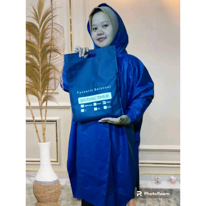 Jas Hujan Ponco / Kelelawar Tebal