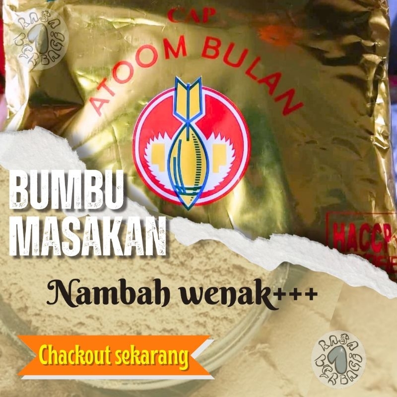 

1Kg Cap ATOM BULAN Bumbu Penyedap Masakan ATOM | Penguat Rasa Penambah Rasa