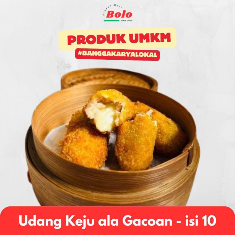 

Udang keju ala gacoan isi 10pcs
