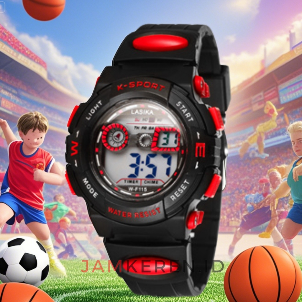 Beeraz_Store Lasika - Jam Tangan Anak Laki Laki - Jam Tangan Anti Air - Jam Tangan Anak Laki Anti