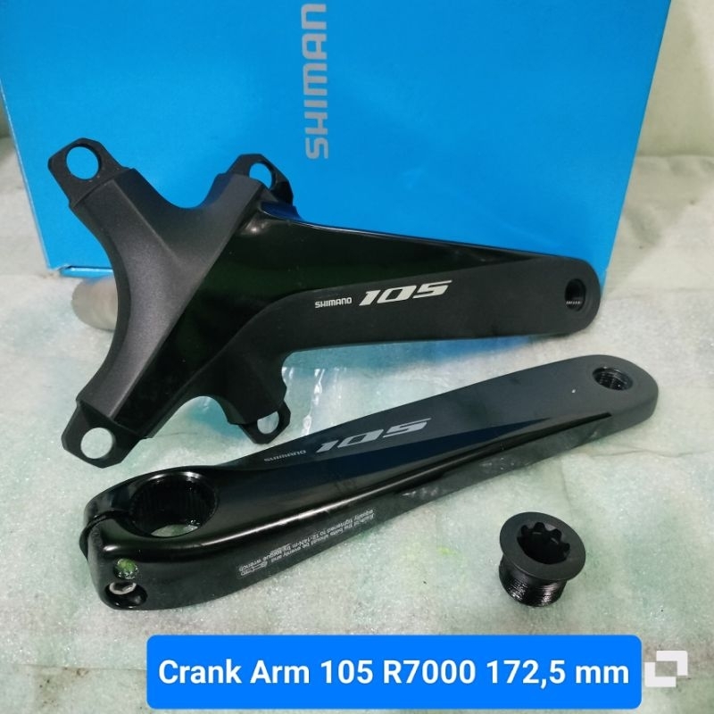 Crank Arm Shimano 105 R7000 arm 172,5 mm BCD 110 double chainring via japan bisa mix duraace ultegra