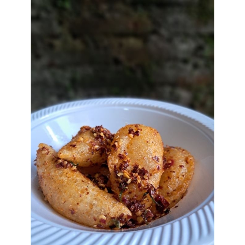 

Cireng mercon chili oil