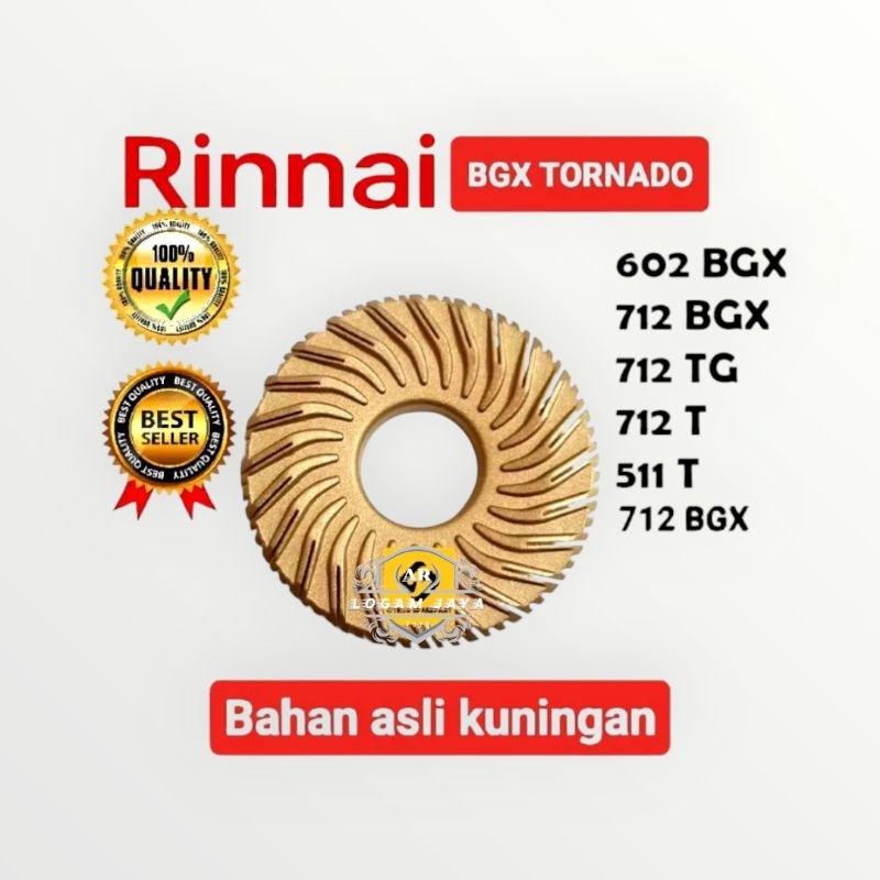 BURNER RINNAI BGX TORNADO Burner kompor Rinnai  Burner BGX Kuningan asli
