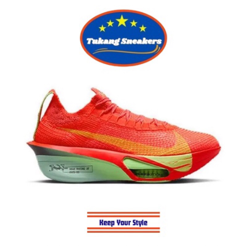 Sepatu Lari Wanita Nike Alphafly 3 Red NIKFD8315600