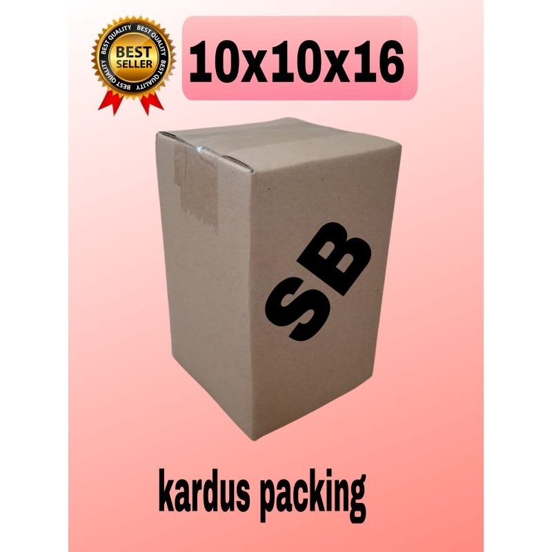 

kardus packing UK 10x10x16 kardus besar kardus kecil