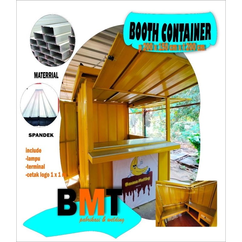 booth container #BJR type