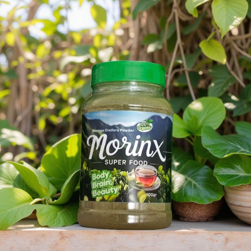 

Teh Daun Kelor - Moringa Powder MorinX - Suplemen Herbal