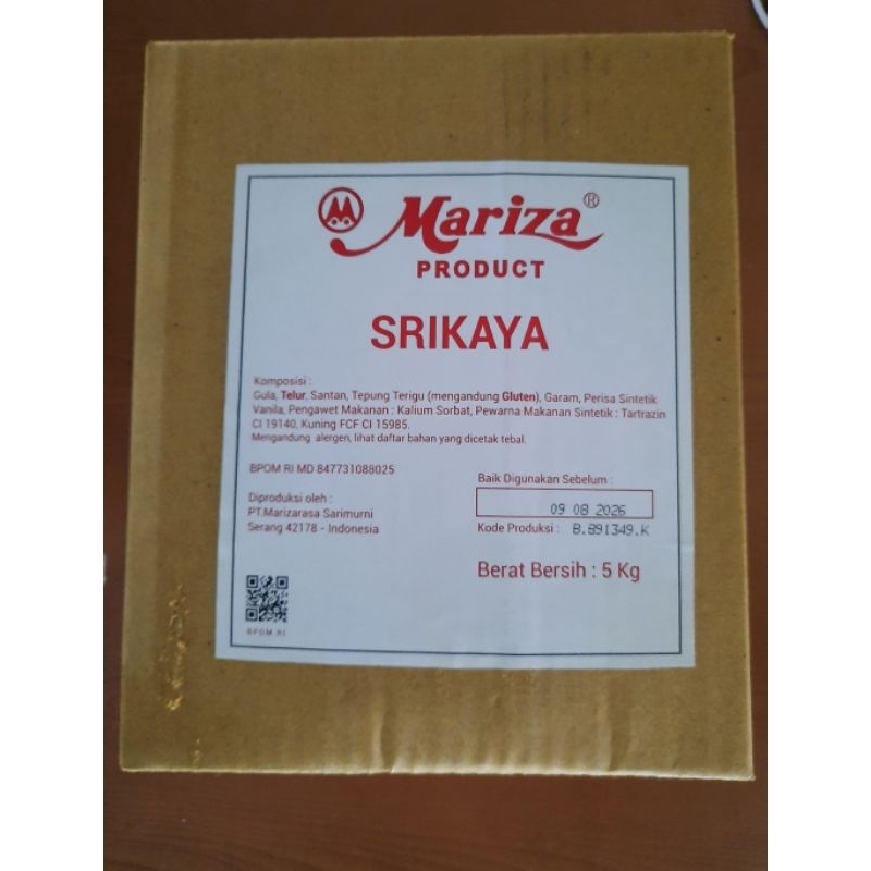 

Mariza Product Srikaya 5kg
