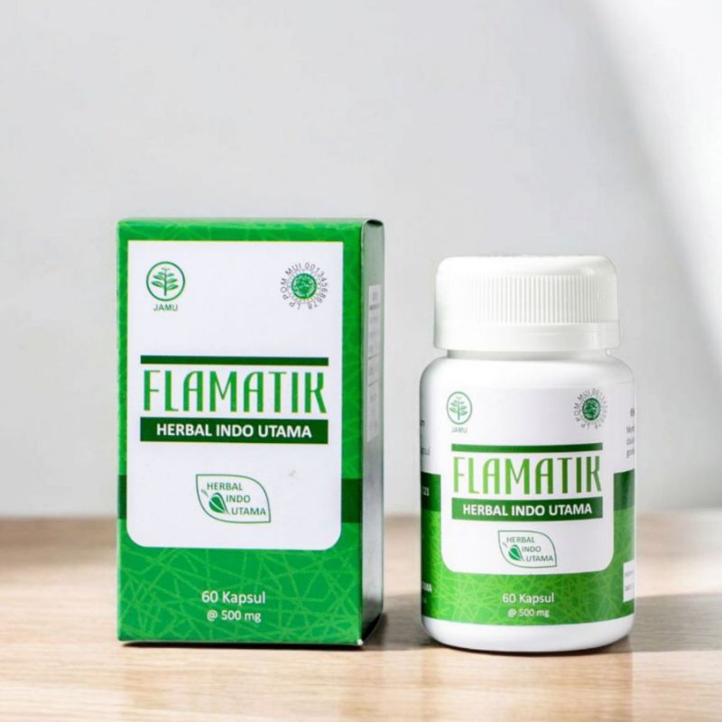 FLAMATIK Kapsul Akar Alang Alang Herbal Indo Utama HiU