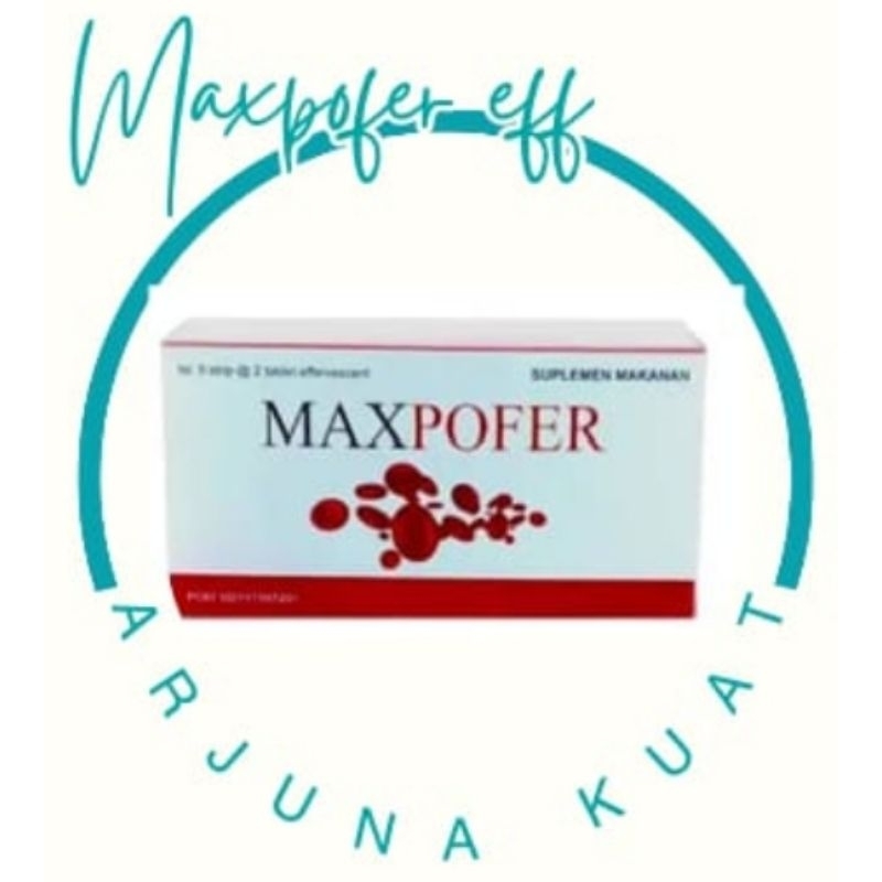 MAXPOFER EFF VITAMIN PENAMBAH DARAH PER BOX