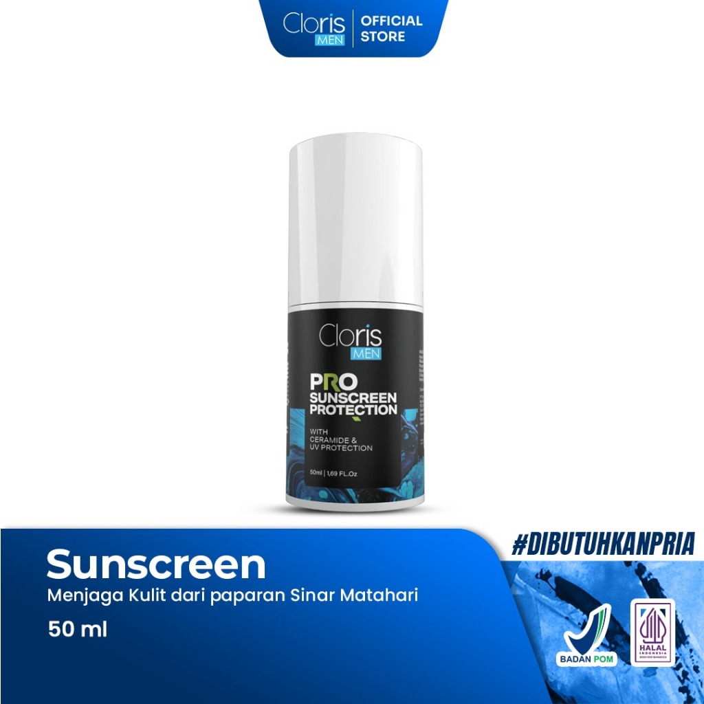 Clorismen Pro Sunscreen Protection SPF 50 – Sunscreen Pria SPF 50