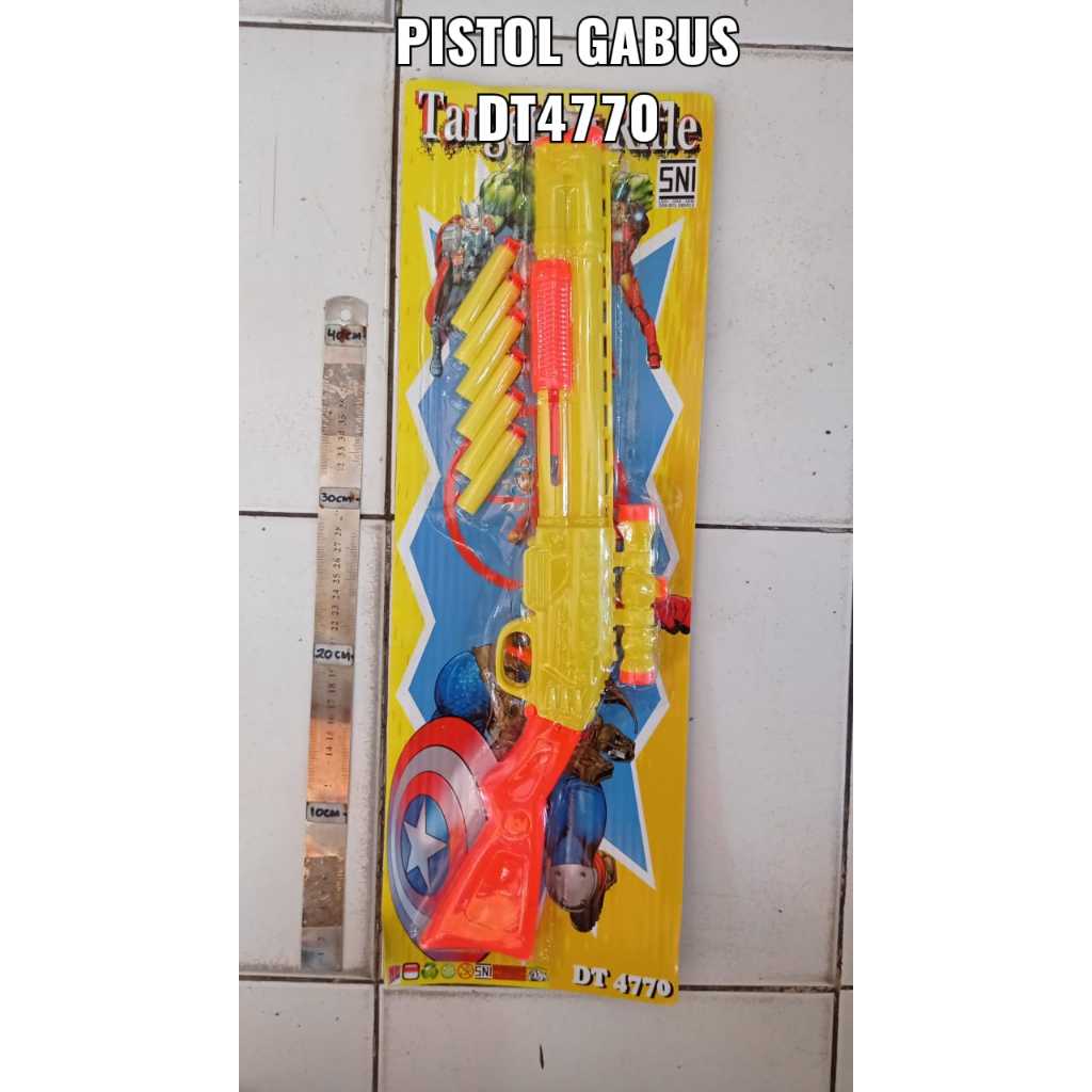 TARGETING RIFFLE DT 4770 / Mainan Anak Tembakan Peluru Busa