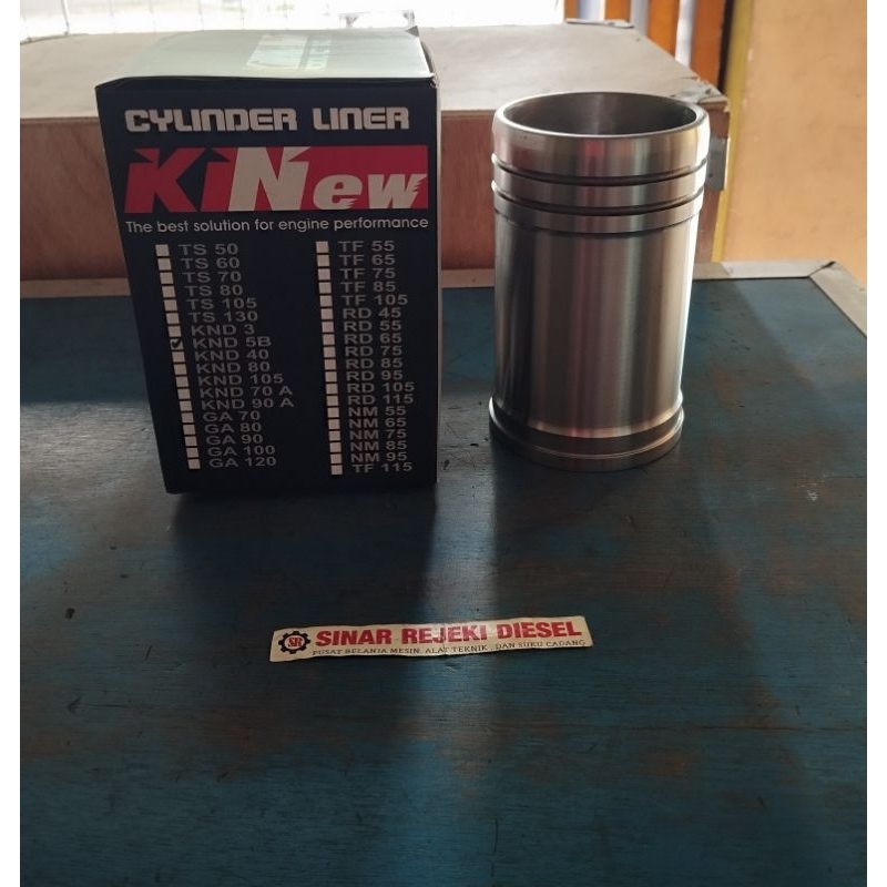 Cylinder liner boring foring mesin diesel Kubota KND5B KND65