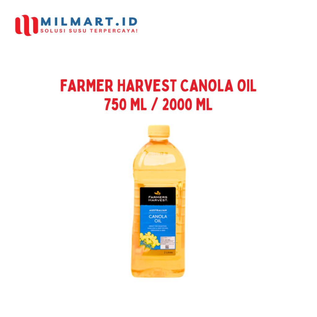 

FARMER HARVEST CANOLA OIL 750ML/2000ML COOKING OIL MINYAK KANOLA