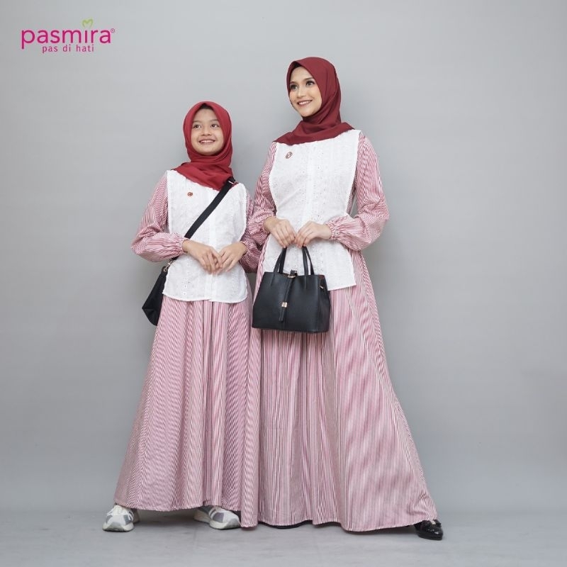 Hijab Nyaman - Yura Gamis Mom & Kids by Pasmira