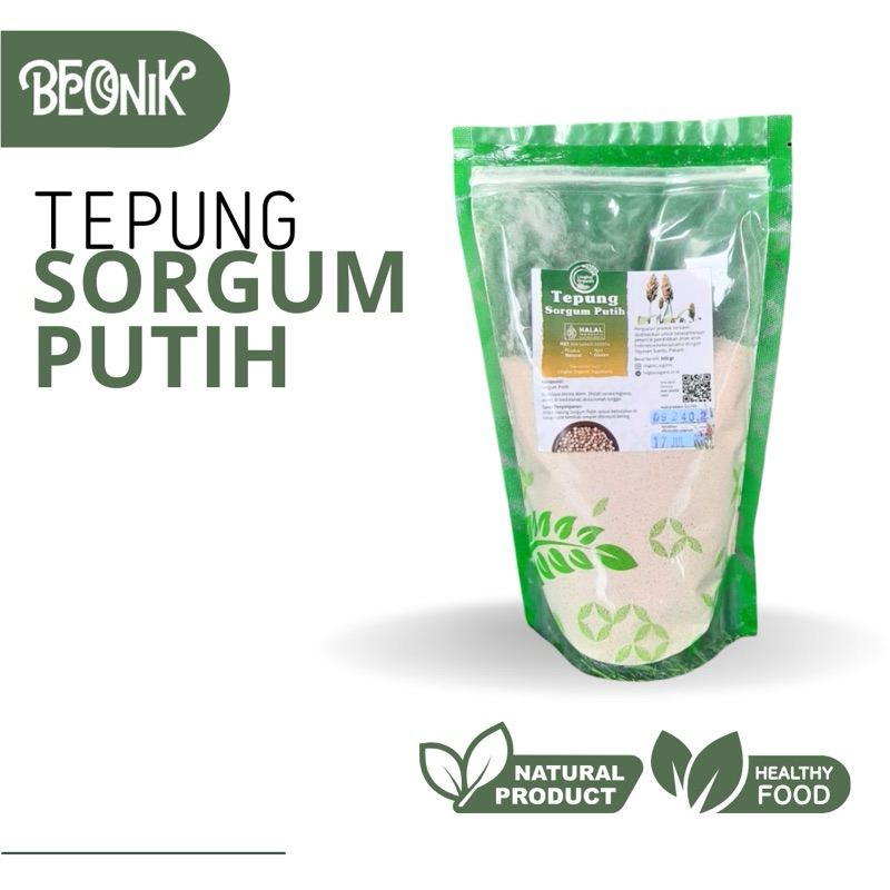 

Lingkar Organik Tepung Sorgum Putih 500 GR
