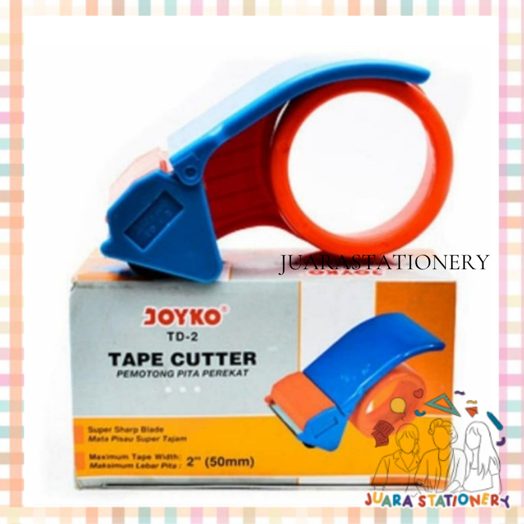 

(121) JUARASTATIONERY Tape Dispenser Joyko TD-02 / Tempat Lakban Wadah Lakban