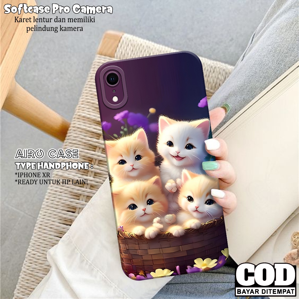 Case IPHONE X /XS Fashion Case KUCING Softcase IPHONE X /XS Case Pro Camera Casing IPHONE X /XS Peli