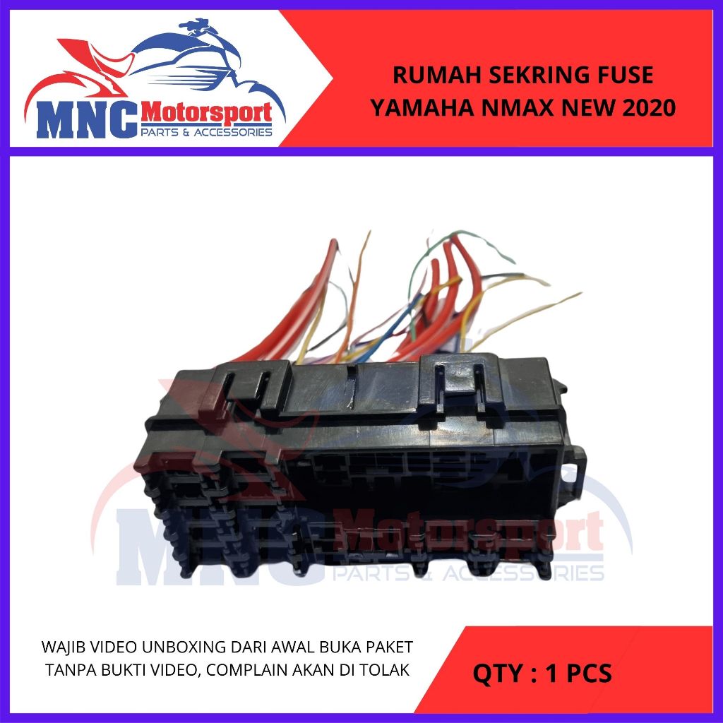 RUMAH SEKRING SIKRING FUSE BOX YAMAHA ALL NEW NMAX 2020 BAHAN PREMIUM SEPERTI ASLINYA