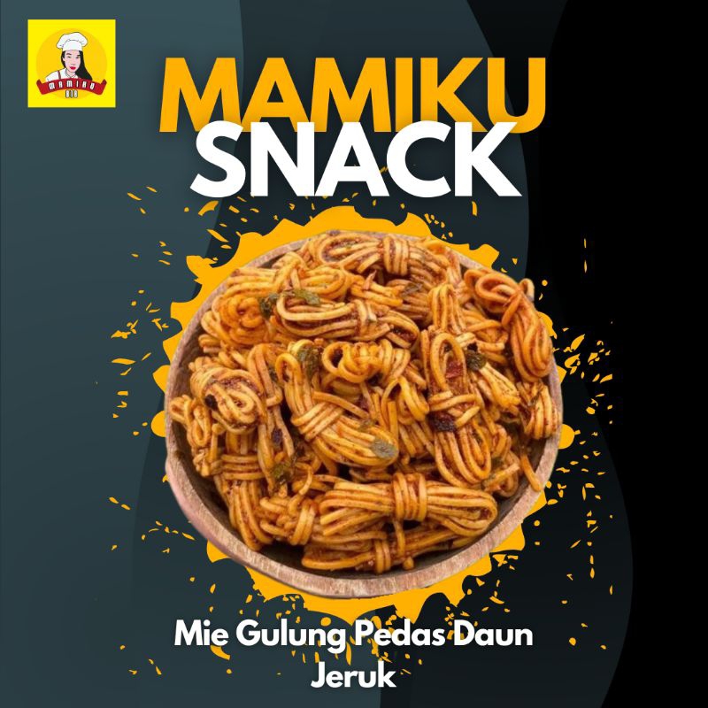 

MAMIKU SNACK - MIE GULUNG PEDAS / MIE GULUNG / MAKANAN RINGAN / SNACK / MIE PEDAS