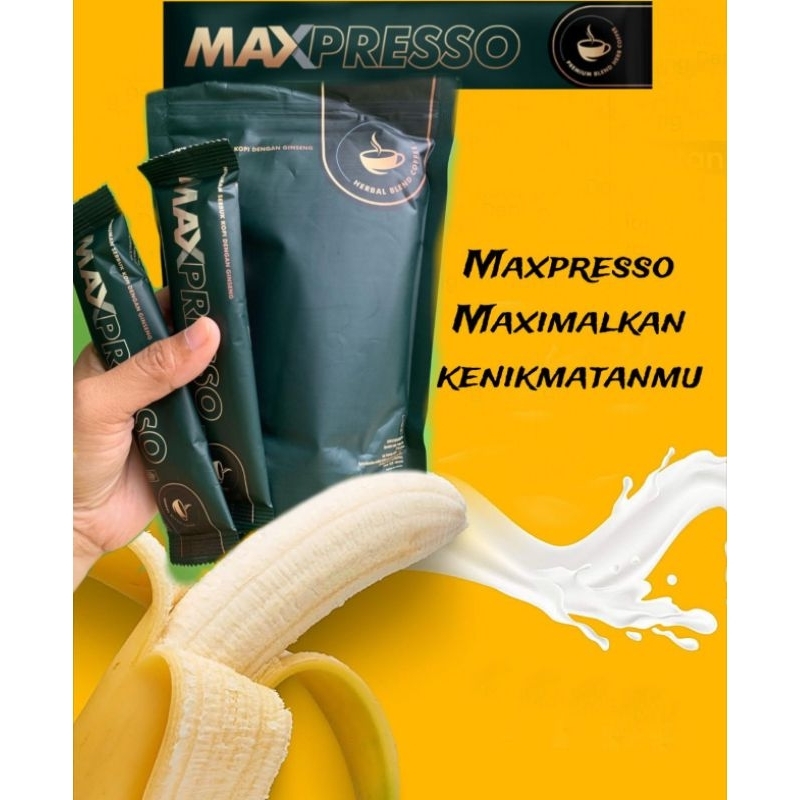 Kopi Stamina Dewasa Maxpresso isi 5 sachet suplemen vitamin pria