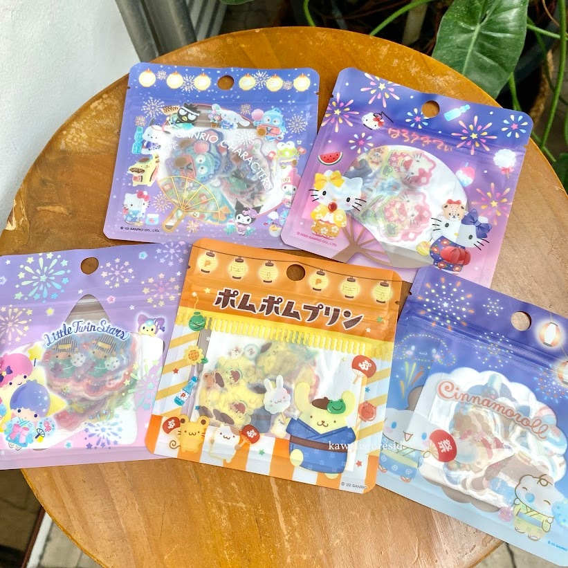 

Sticker Doff Sanrio Stiker Hias Karakter Kartun Sanrio Melody Kuromi Cinnamoroll Pompompurin Kuromi Hello Kitty Cogimyun Stiker Tempelan Unik Lucu Gift Hadiah