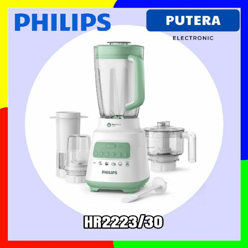 PHILIPS BLENDER HR2223/30 Blender Series 5000 Dessert Green HR2223