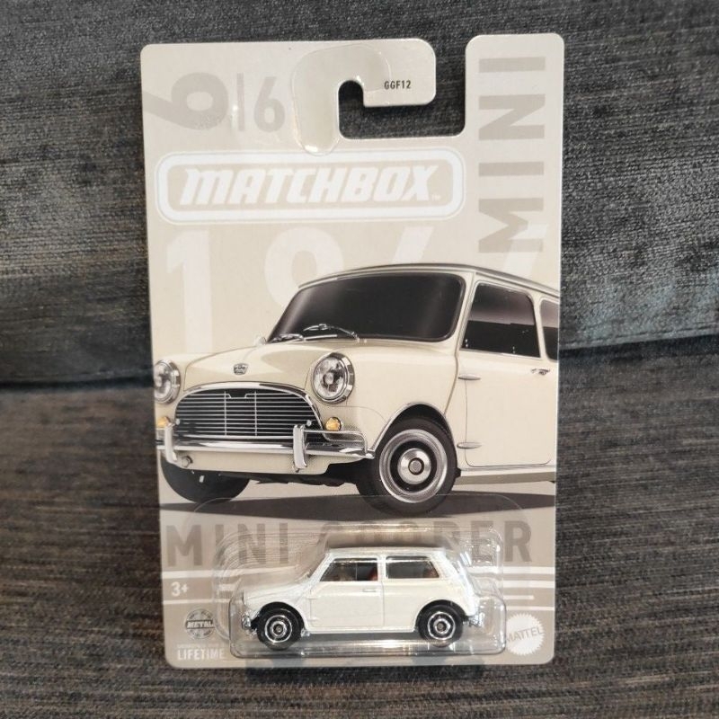 Matchbox 1964 Austin Mini Cooper Putih