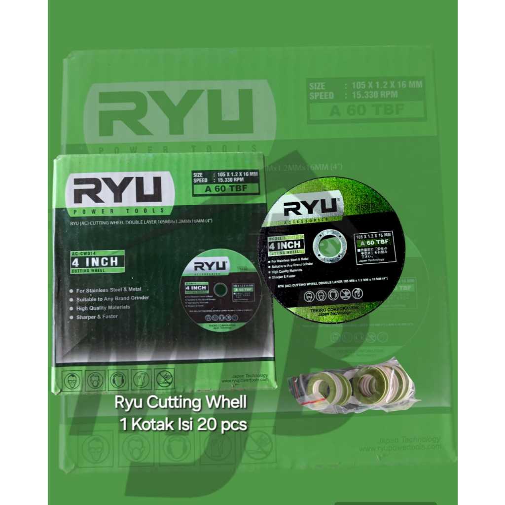Ryu Cutting Whell/Mata potong Besi